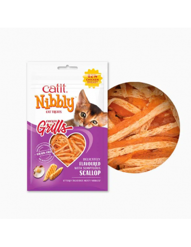 Catit Nibbly Grills Snack Pollo y Ostion