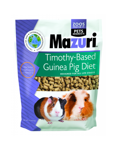 Mazuri Timothy Based Guinea Pig Diet...