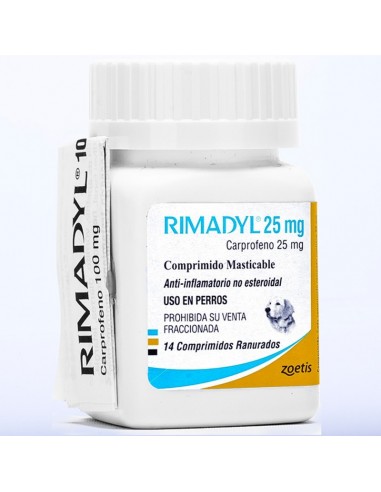 Rimadyl 25 Mg. 14 Comprimidos