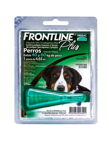 Frontline Plus Perro 40 a 60 kg.